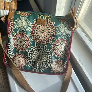 Colorful crossbody bag by Fossil